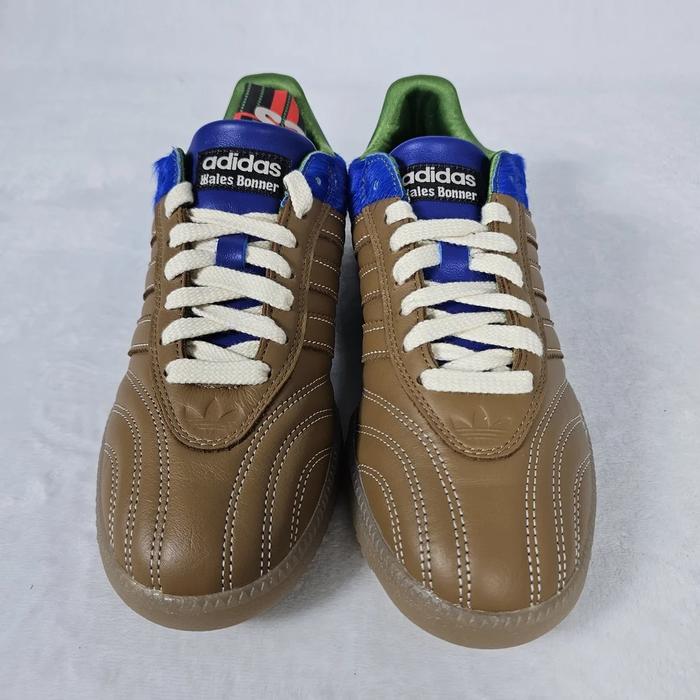 Adidas Wales Bonner x Samba Millennium Pony Nappa Brown IF6704 Men's Size 8 NEW